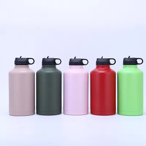 <b>Large</b> Capacity 64oz Insulated Stainless Steel Tumbler Sports <b>Jar</b> Vacuum Flask for Drinking Water Tea Boiling Water - Product Image 3