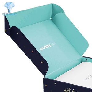 Custom Printed Logo Cardboard Eco Friendly Shipping Packaging Corrugated Small Mailer Box - Product Image 6
