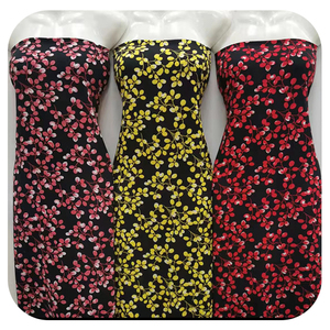 Thoải Mái OEM Keqiao Cổ Phiếu Nhà Máy Rất Nhiều In Rayon Vải <span class=keywords><strong>Viscose</strong></span> Xả In Chillas Vải Cho Mùa Hè Phụ Nữ May Mặc - Product Image 4