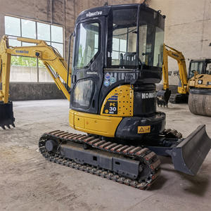 Komatsu รถขุดตีนตะขาบ PC30มือสองน้ำหนัก3ตันพร้อมถังติดตั้งและรับประกัน1ปี - Product Image 3