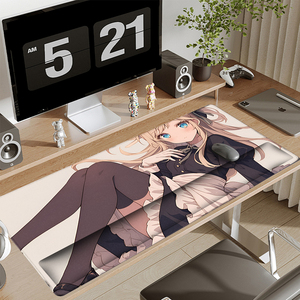 Ergonomic Chuột chơi game Pad Mat lớn máy tính xách tay máy tính cổ tay phần còn lại hỗ trợ với biểu tượng tùy chỉnh Gel thăng hoa in ấn trong kho - Product Image 2