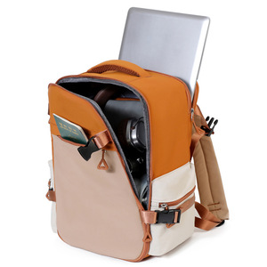 Sac à dos de voyage multi-poches avec compartiment pour ordinateur portable, idéal pour les voyages d'affaires, l'université, l'usage quotidien, antivol, sac à dos décontracté - Product Image 2