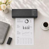 Printer Thermal Nirkabel Mini Xprinter P83 A4 untuk Penggunaan Studio Pribadi