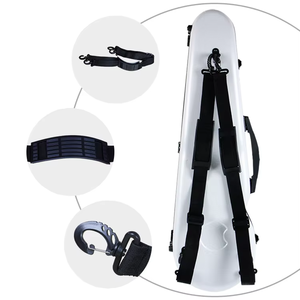 Étui de violon en fibre de carbone léger, bandoulière, étui d'instrument ultra-léger pour violon d'enfant - Product Image 5