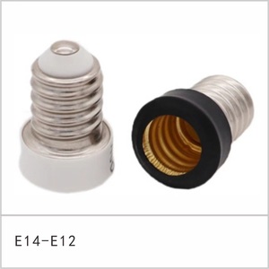 Adaptador de Portalámparas HoneyFly <span class=keywords><strong>E14</strong></span> a <span class=keywords><strong>E12</strong></span>, Convertidor de 220V 3A, Conector para Bombillas Halógenas, Accesorios de Iluminación - Product Image 3
