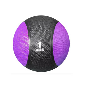 Weighted Medicine Ball-10KG Non-Slip Rubber Shell Dual Texture Grip Fitness Exercise Ball for <strong>Core</strong> <strong>Strength</strong> &amp; Balance Training - Product Image 2