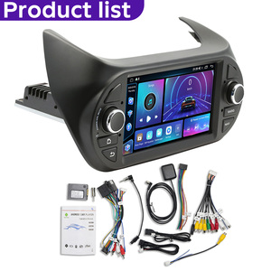 Autoradio Android 13 da 7 Pollici 2+64GB per <span class=keywords><strong>Fiat</strong></span> <span class=keywords><strong>Fiorino</strong></span> 2008-2011, CarPlay, Android Auto, GPS, WiFi, BT, SWC, 2Din, Lettore Video e Musica per Auto - Product Image 6