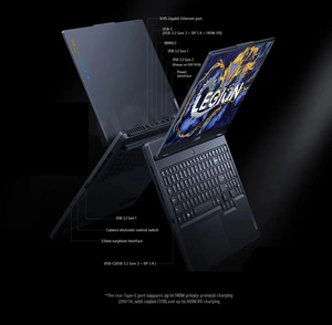 2024 Legion Y7000 15,6 pulgadas 165Hz IPS pantalla Notebooki7-13650HX 24GB 512GB RTX4060 nueva PC portátil para juegos - Product Image 3