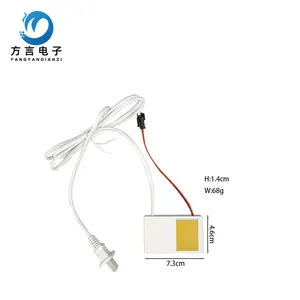 Échantillons gratuits12 V 12W interrupteur à capteur tactile gradateur inductif LED tricolore à une touche avec entraînement électrique intégré