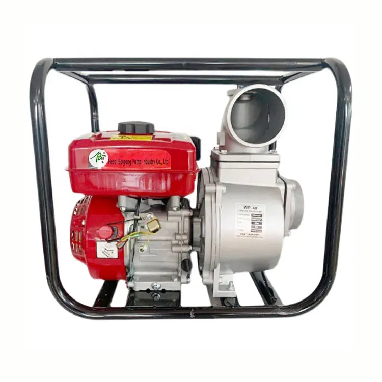 Pompa idraulica diesel ad alta pressione Diesel della pompa idraulica della mano di irrigazione agricola ad alta pressione da 4 pollici
