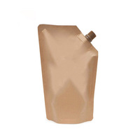 Sacs d'emballage personnalisés rechargeables sans BPA, pochettes en plastique pour liquide, avec bec debout, nouvelle collection