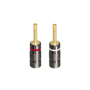 Connecteurs de câble de haut-parleur en laiton usinés CNC sur mesure, service d'usinage CNC de haute précision pour équipements audio - Product Image 4