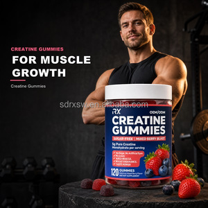 Integratori di Creatina Monoidrato in Caramelle Gommose all'Ingrosso, Supporto per la Crescita Muscolare per Adulti, Nutrizione per Fitness e Sport - Product Image 3