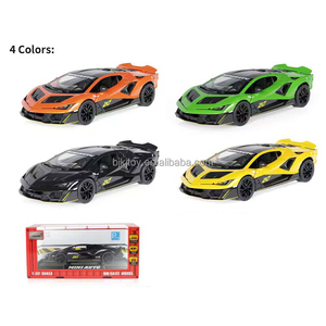 Coche de Juguete de Metal a Escala 1:32, Modelo de Coche de Carreras <span class=keywords><strong>Rambo</strong></span> Super Racing, Simulación de Aleación con Sonido y Luz, Regalo - Product Image 6