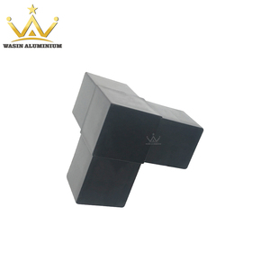 Vitrina <span class=keywords><strong>de</strong></span> <span class=keywords><strong>vidrio</strong></span> Marco Perfil Conector Cuadrado 3 vías Junta <span class=keywords><strong>de</strong></span> esquina Tubo <span class=keywords><strong>de</strong></span> aluminio Soporte <span class=keywords><strong>de</strong></span> ángulo <span class=keywords><strong>de</strong></span> plástico - Product Image 2