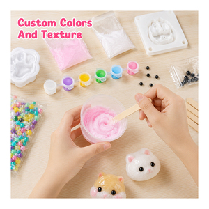 ชุดอุปกรณ์งานฝีมือซิลิโคน AB ยี่ห้อ Private Label สูตรผสมแบบสัดส่วนเท่ากัน สำหรับทำพิมพ์รูปอุ้งเท้า แฮมสเตอร์ ชีส เม็ดสี ลูกปัด ถุงมือ และคู่มือการใช้งาน - Product Image 3