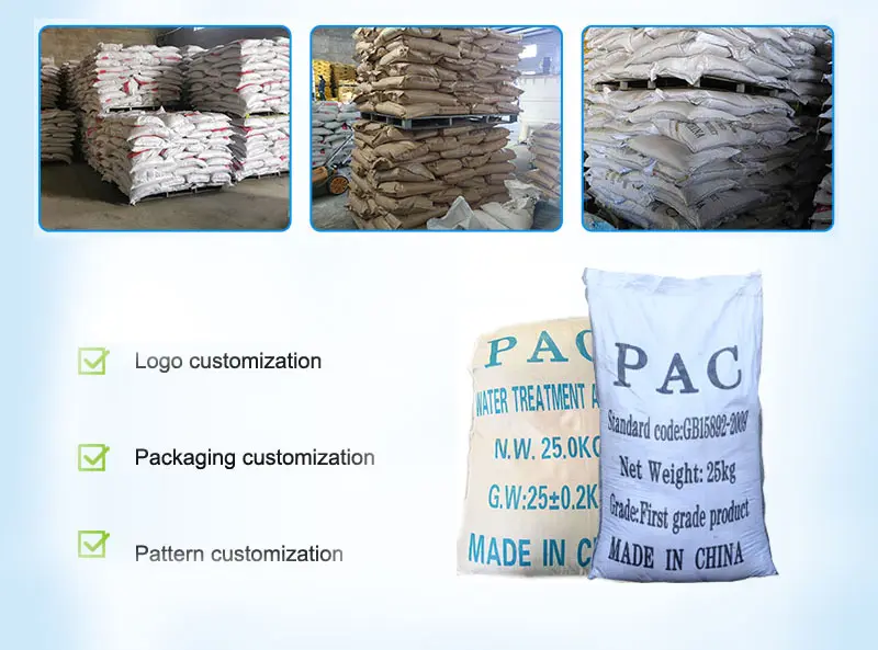 ポリ塩化アルミニウムPAC 24%-30% 水処理薬品