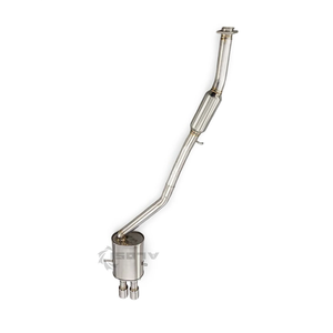 Sistema de escape Catback de alto rendimiento para <span class=keywords><strong>BMW</strong></span> <span class=keywords><strong>316i</strong></span> <span class=keywords><strong>E36</strong></span> 1.6L 1991-1998 SS304 soldado con TIG, sonido ruidoso de carreras - Product Image 1