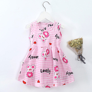 Robe florale décontractée pour bébé fille de 1 à 5 ans, style thaïlandais, été, pas cher, vêtements pour enfants - Product Image 4