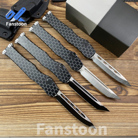 Couteau EDC HALOVI de haute qualité avec manche en alliage d'aluminium, couteau tactique de survie portable pour le camping et la chasse