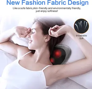 High Quality Massage Pillow CE RoHs Have Electric Neck Massage Pillow Neck Pillow Massager Release Your