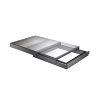 Lumière naturelle, toit coulissant tubulaire rétractable, trappe de ventilation, puits de lumière pour terrasse, fenêtre de toit