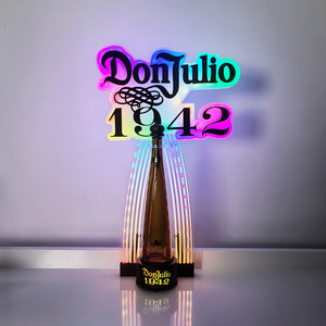 Type Light Led Wine Stand Don Julio 1942 Acrylic <b>Display</b> <b>Rack</b> With Seven Color Lighting Modern Decorative Base - Product Image 1