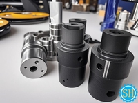 Services de tournage et d'usinage CNC pour manchons de guidage en acier sur mesure Sanhui
