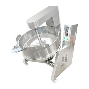 Gran olla de acero inoxidable totalmente automática para restaurante, máquina de cocina planetaria para hacer mermeladas y freír carne - Product Image 1