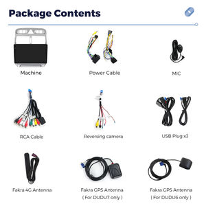 DUDU7 A7870 12 + 512G 2Din Android todo en un reproductor de Radio estéreo para coche para <span class=keywords><strong>Peugeot</strong></span> <span class=keywords><strong>307</strong></span> 307CC 307SW 2004-2013 - Product Image 5