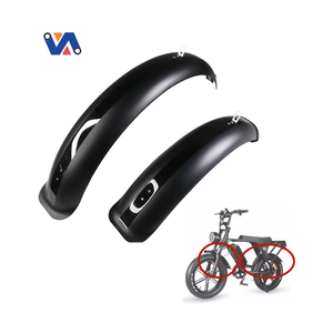 Repuestos para Bicicleta Eléctrica OUXI V8, Guardabarros Delantero y Trasero para Bicicleta Gruesa OUXI V8 de 20 Pulgadas, Gran Venta - Product Image 1