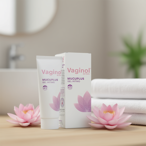 Vaginol Mucuplus Gel Íntimo 50ml pH 4.2 Seguro para la Fumigación Vaginal Femenina Hecho en Italia - Product Image 3