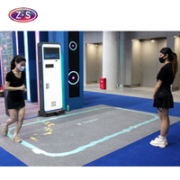 Projecteur de sport interactif tout-en-un Jeu d'entraînement sportif intérieur mobile Système de jeu de projection au sol pour centre commercial et salle de sport