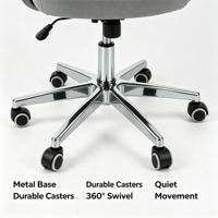 Chaise de bureau pivotante en maille moderne de haute qualité, chaise de bureau ergonomique à levage pneumatique avec accoudoirs rotatifs pour une utilisation prolongée