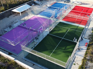 Venta caliente panorámica al aire libre pista de pádel envío de una semana comprar Canchas De <span class=keywords><strong>Padel</strong></span> equipo de pista de tenis en venta - Product Image 3