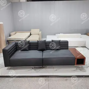 Top-Lieferant Herstellung feine Qualität italienisch Sektionale modernes Design L-Form Sofa-Set Möbel Couch Wohnzimmer Sofa