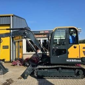 Mini excavadora de ruedas Hyundai HX60PRO de segunda mano, motor de 6 toneladas y caja de cambios, nueva maquinaria agrícola y doméstica duradera 90% - Product Image 5