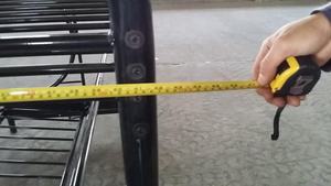 Canapé lit superposé mobilier de maison meuble de chambre fer moderne cadre de lit en métal blanc C forme métal complet 18 en <span class=keywords><strong>3</strong></span> <span class=keywords><strong>places</strong></span> lit en métal - Product Image 4