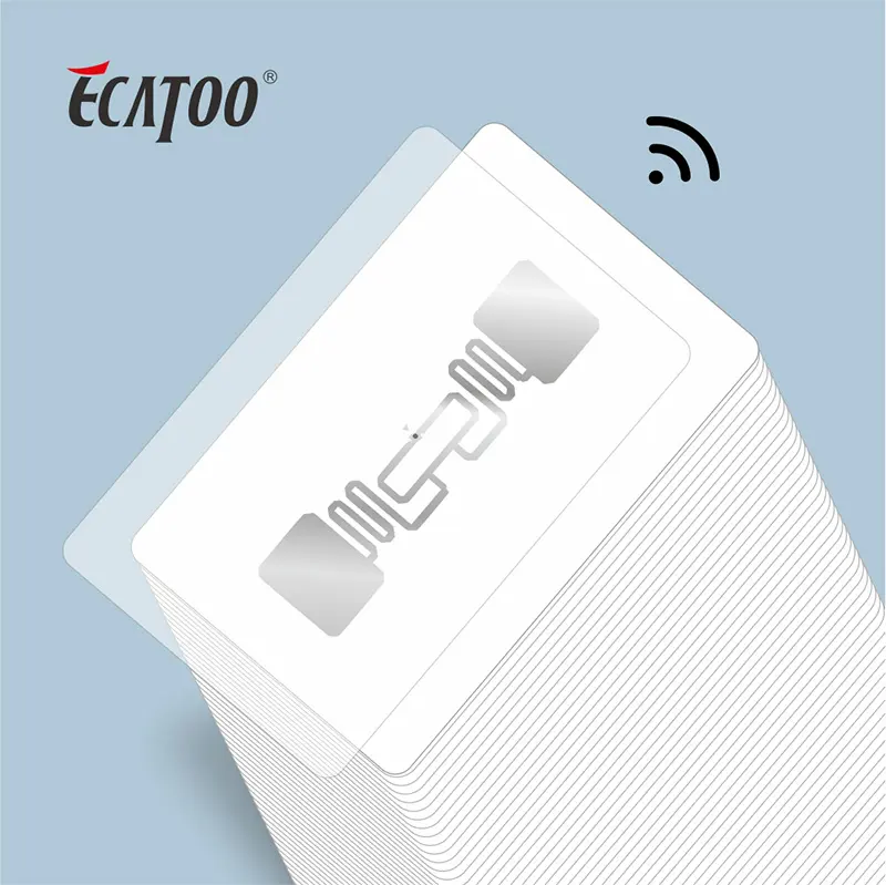 ContactlessスマートカードBlank UHF RFIDカード840MHz/960MHzスマートカード