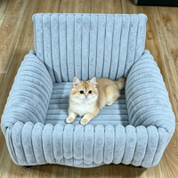 Oxford Non Slip Eco Friendly Rectangle Cooling Fabric Orthopedic <strong>Sofa</strong> Bed for Large Dogs Wholesale Stylish Removable Cover