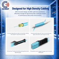 Kabel Patch Uniboot Kexint 5m 2 Fiber 2 Serat MDC UPC Duplex ke MDC UPC Duplex