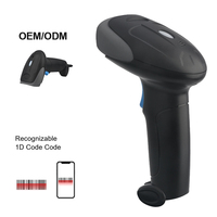 Escáner de código de barras de mano Industrial resistente Lector BT Impermeable IP65 1D 2D Escáner de código de barras de código QR