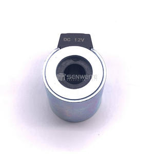 Bobine de solénoïde de valve de sécurité rotative ronde Senweite 12V DC pour pièces d'excavatrice - Product Image 1