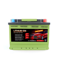 Batería de Arranque Lifepo4 de Alto Rendimiento para Automóvil, 12.8v 3.2v 60ah 80ah, con Función Start-Stop