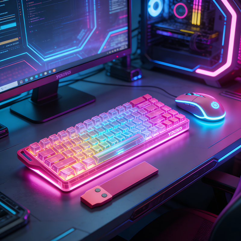 Keywin K68 Three mode Wireless Wired