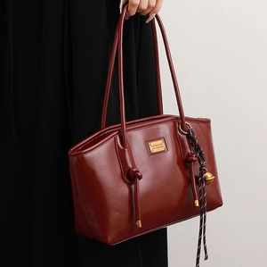 Designer <b>Handbag</b> 2026 New Style Fashionable PU <b>Medium</b>-Large Capacity Shoulder Underarm Bag - Product Image 2