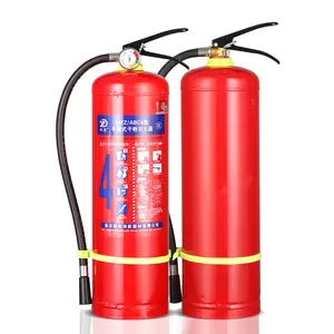 Extintor de polvo seco ABC portátil al mejor precio de fábrica al por mayor/Cilindro de extintor de Fier vacío