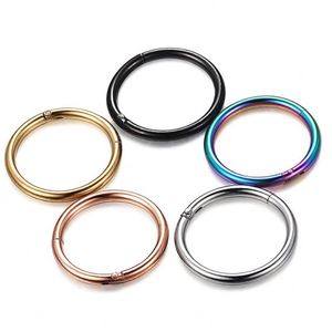 Anillos de Nariz Indios Baratos con Clip <span class=keywords><strong>para</strong></span> Mujer, <span class=keywords><strong>para</strong></span> Nariz, Oreja y Labio Perforados - Product Image 2