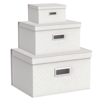 Boîte de rangement pliable en tissu avec couvercle et poignée, bac pliable, conteneur de rangement pour la maison, anti-poussière pour vêtements