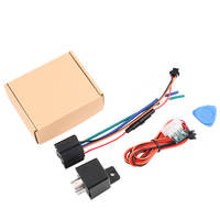 Rastreador GPS IK720 con Relé 4G, Dispositivo de Rastreo Vehicular de Instalación Oculta, Localizador GPS Antirrobo para Automóvil con Alarma de Corte de Combustible